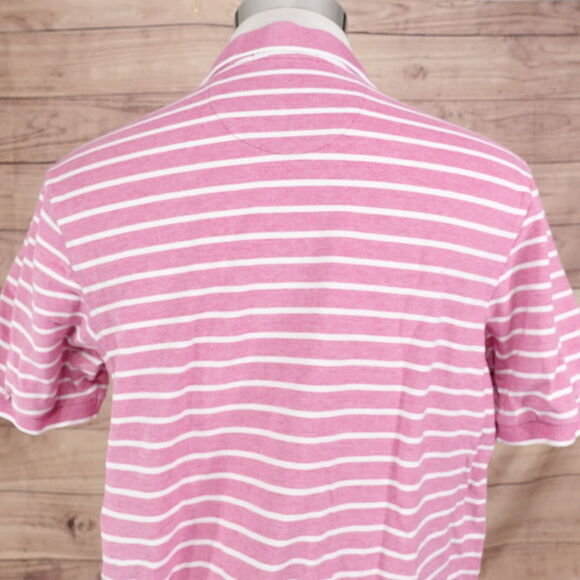 DANIEL CREMIEUX COLLECTION LIGHT RED SHORT SLEEVE POLO SHIRT MENS SIZE M MEDIUM - Picture 5 of 7